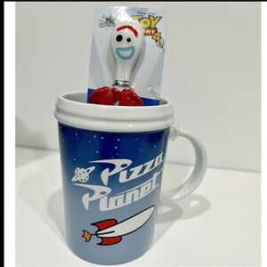 Disney Toy Story Pizza Planet Mug & Forky Spoon Set